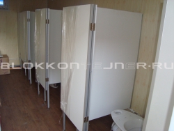 Вагончик 5м - туалет, ЛПВХ, перегородки лдсп, г.Волгоград в Рассказове