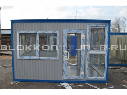Блок-контейнер 4м, проходная, г.Ставрополь в Рассказове